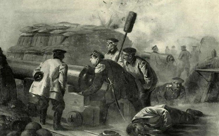 Памятники Крымской войны 1853-1855 года. 1-й бастион Севастополя 