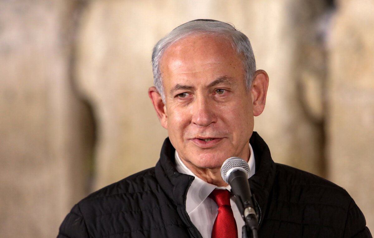   Премьер-министр Израиля Биньямин Нетаньяху  EPA-EFE/GIL COHEN-MAGEN/POOL