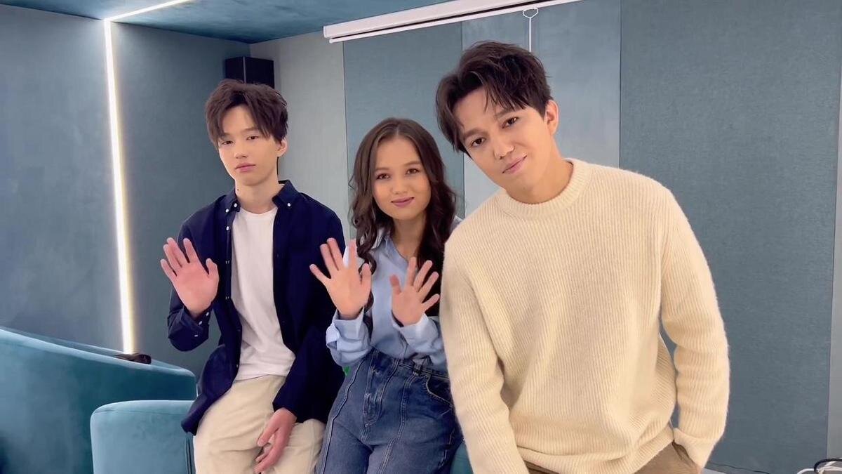    Димаш Кудайберген с братом и сестрой:instagram.com/kudaibergenov.dimash