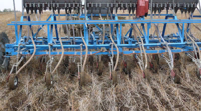 Сеялка по технологии no till, созданная руками Виктора Баркова