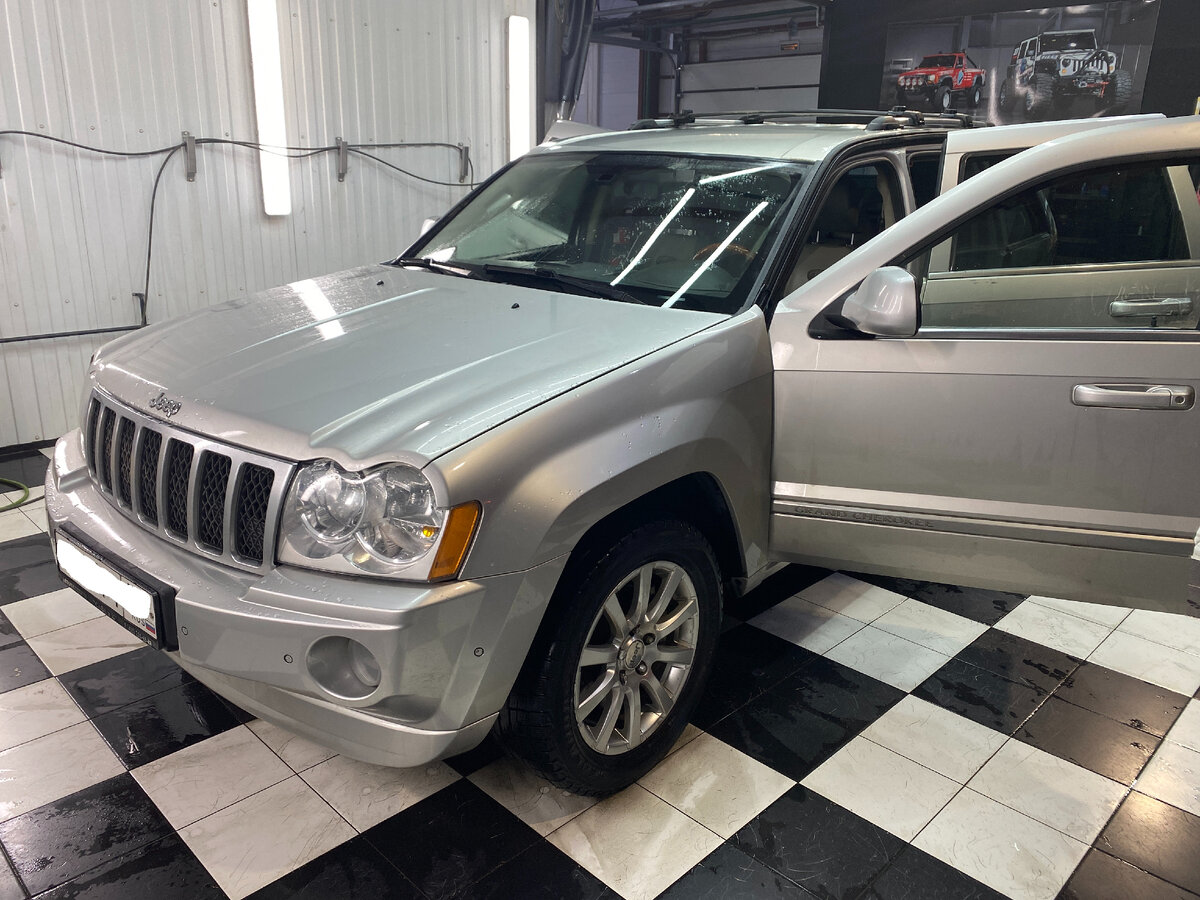 Загоняем на предварительную мойку