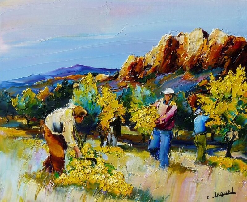 Искусство творить мастихином: Кристиан Жекель и его волшебный яркий мир, созданный на полотне