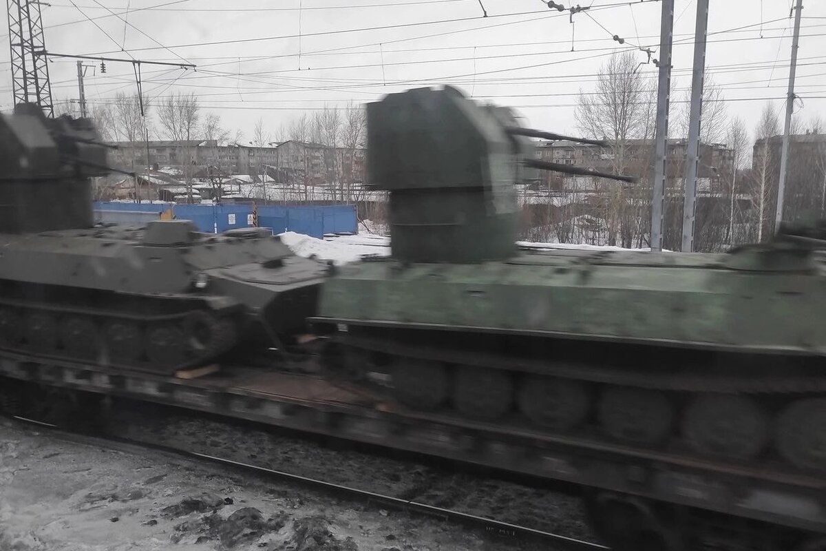 МТ-ЛБ с установленной ЗУ 2М-3(М). Источник фото: https://t.me/RVvoenkor/39729