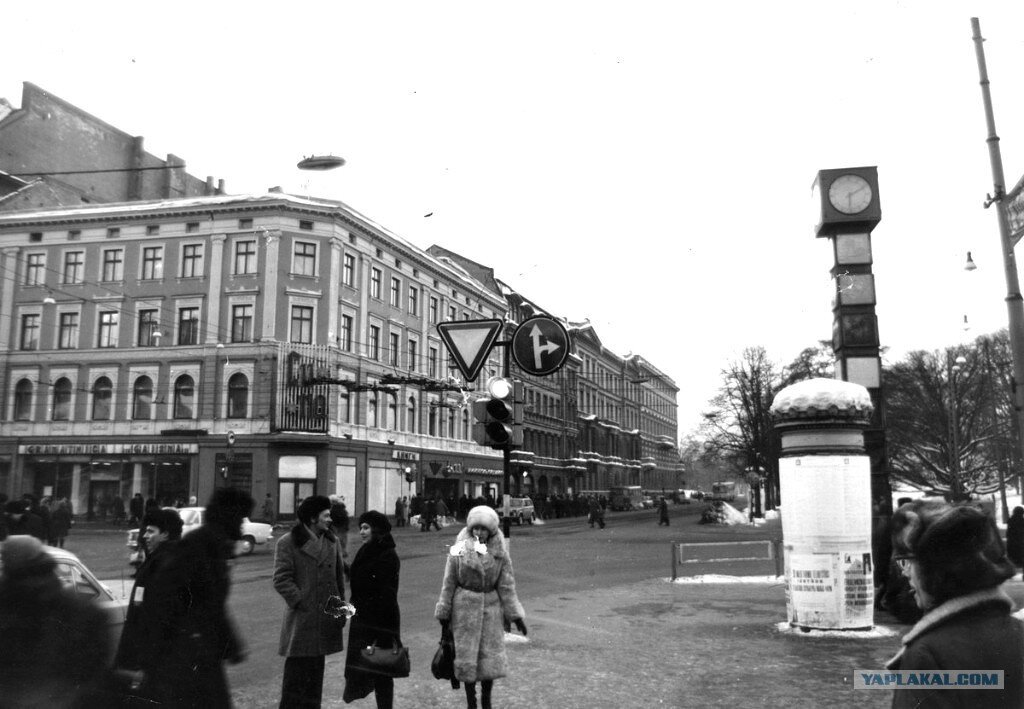 Фото тех лет. Рига зимой. 