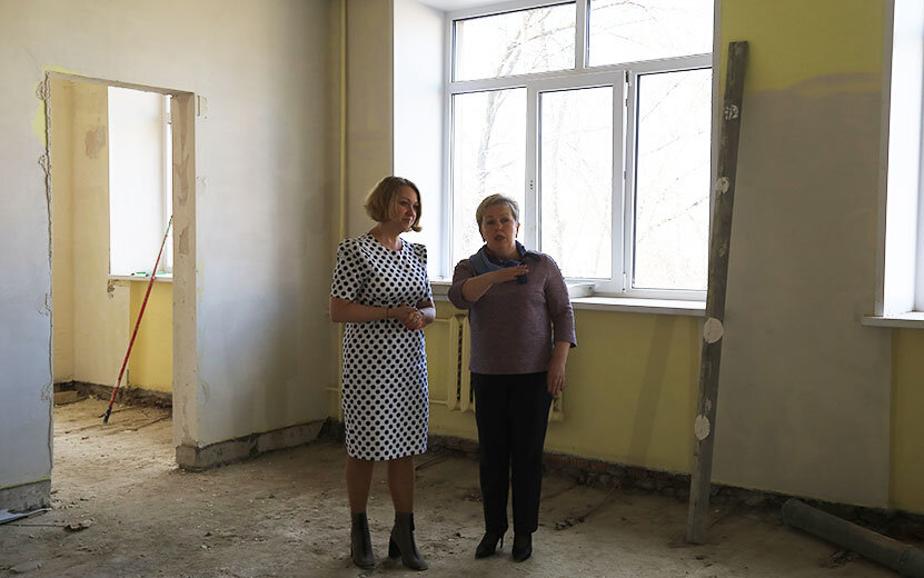    Капитальный ремонт ижевского лицея № 95 планируется завершить в срок