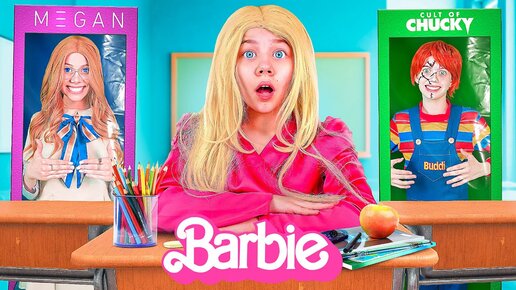 Barbie is in Bad Company! School of Bad Dolls Megan and Chucky! Barbie 2023 movies #trending #barbie