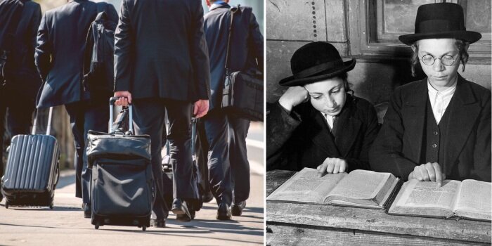 Евреи бежали от дискриминации и погромов.