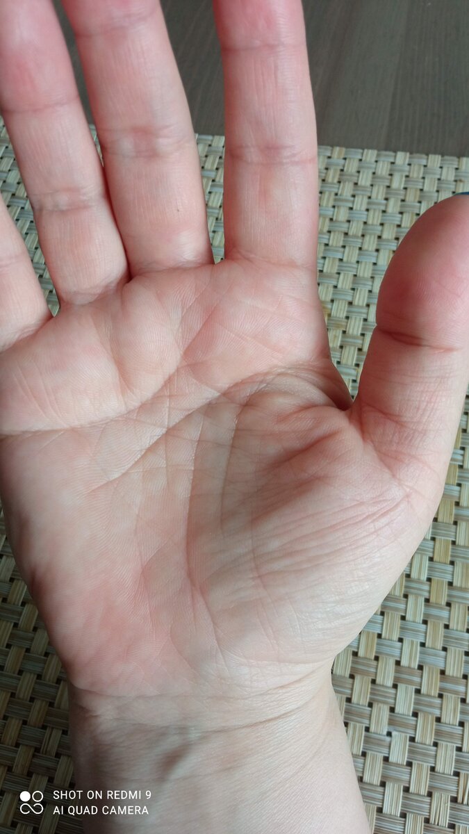 Порча, линия негативного магического воздействия на руке