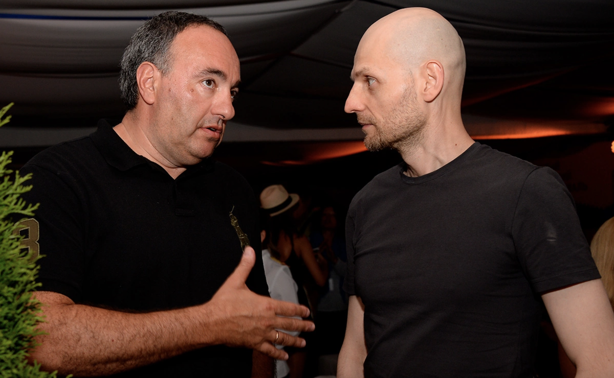 Александр Роднянский и Иван Вырыпаев. Фото: РИА Новости