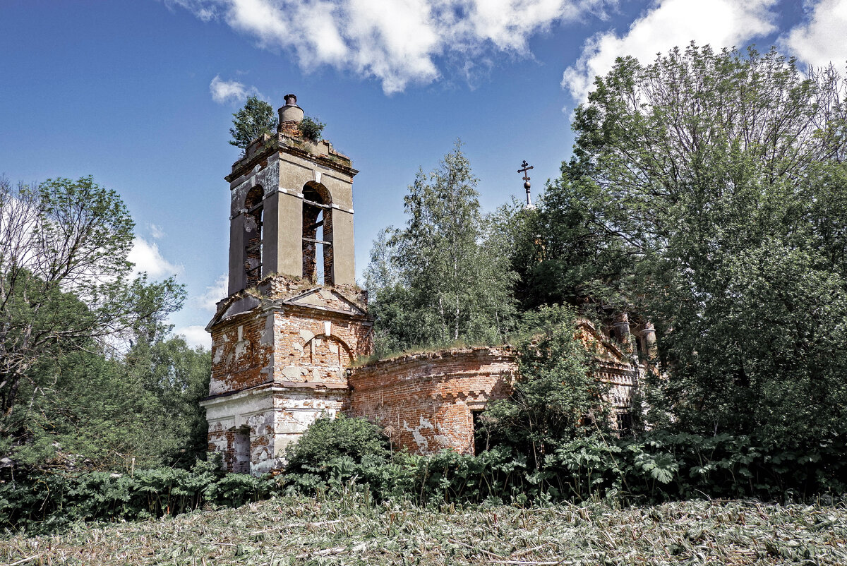 Карта заброшенных церквей