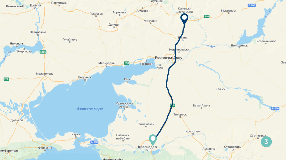 От москвы до анапы на машине. Батайское кольцо на карте трасса м4. Подробная карта трассы населенными пунктами Ростов на Дону -Сальск