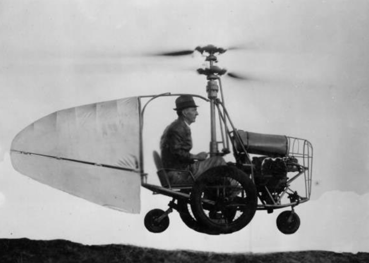 Первая машина самолет. Джесса Диксона. Летающий автомобиль Джесса Диксона. Летательные аппараты 19-20 века.