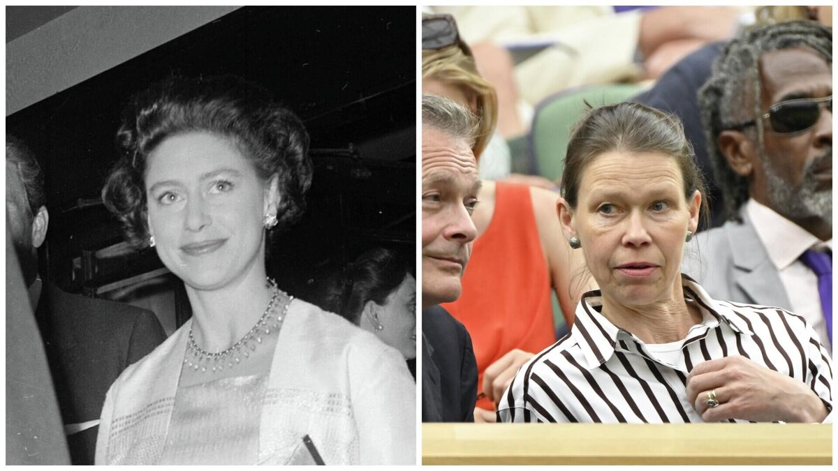    Принцесса Маргарет (слева) и ее дочь леди Сара (слева)© Globallookpress