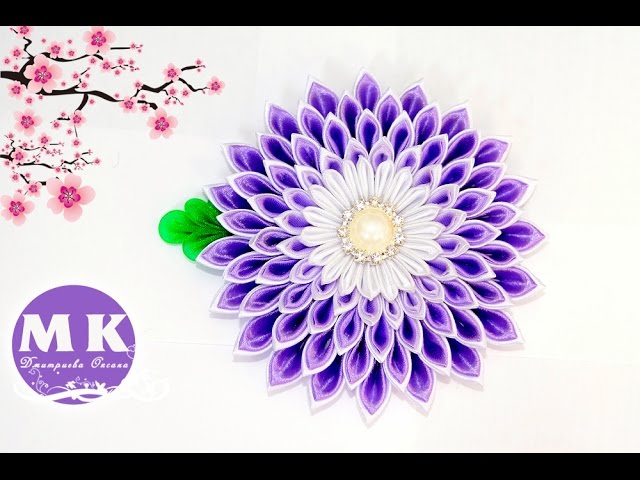 Красивые цветы канзаши своими руками – мастер-классы и идеи