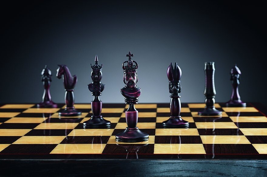 На фото: шахматы Французский ампир изготовление на заказ. Фото с сайта: https://vk.com/kadunchess