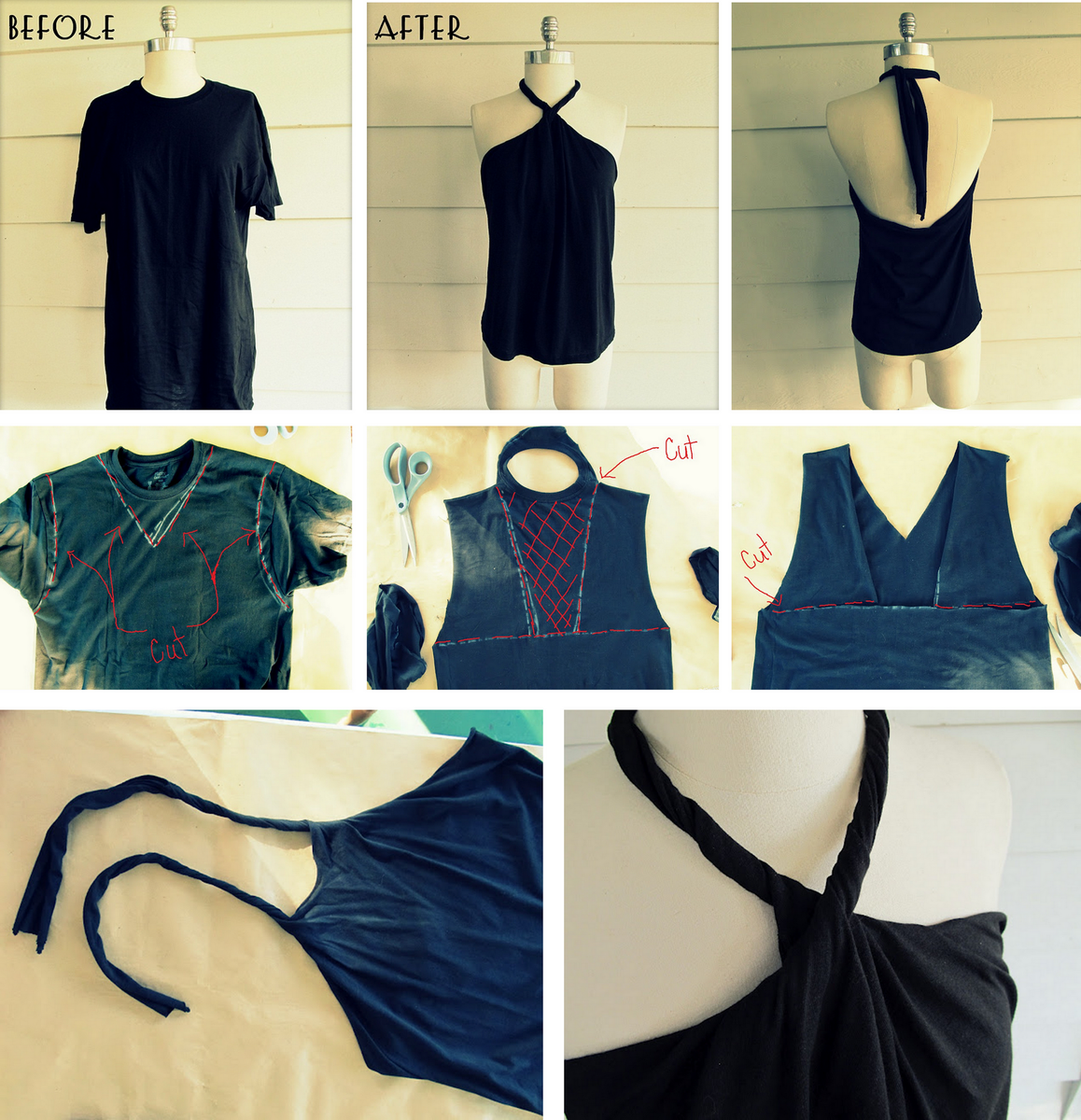 Crop Top Diy Tutorial