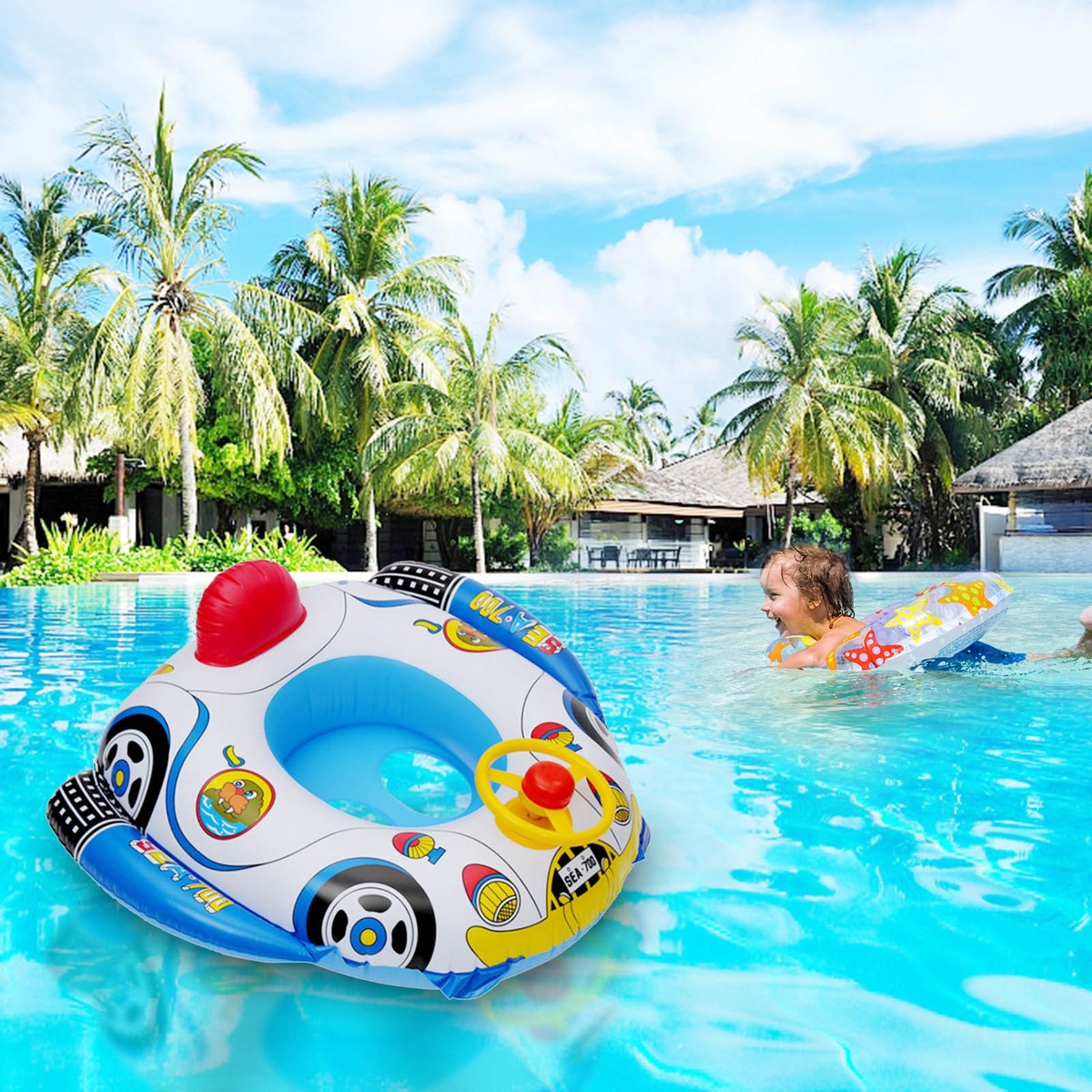 Надувные круги для плавания