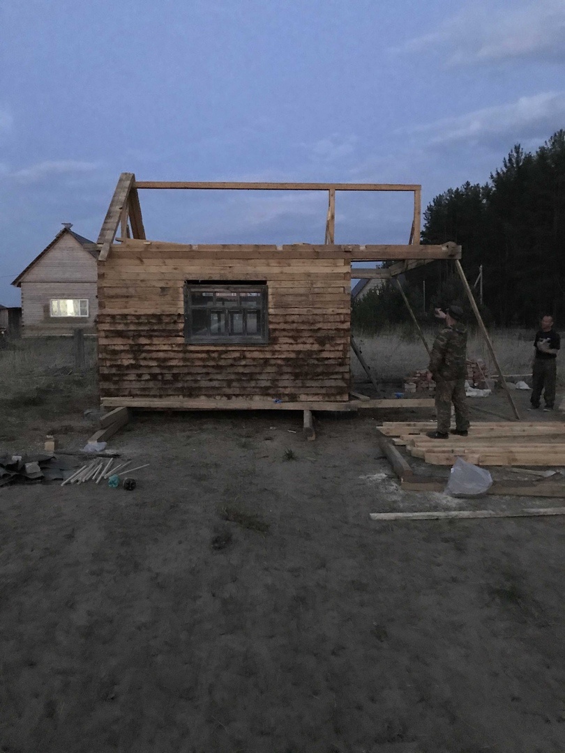 Собираем бытовку на участке