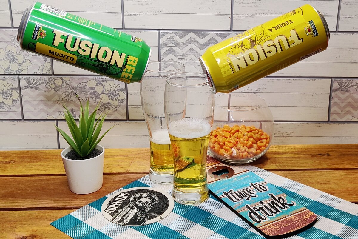 Новинка от немцев в КБ - Fusion Mojito и Tequila - не пиво и не пивной  напиток, а нечто неведомое | Смысл пива | Дзен