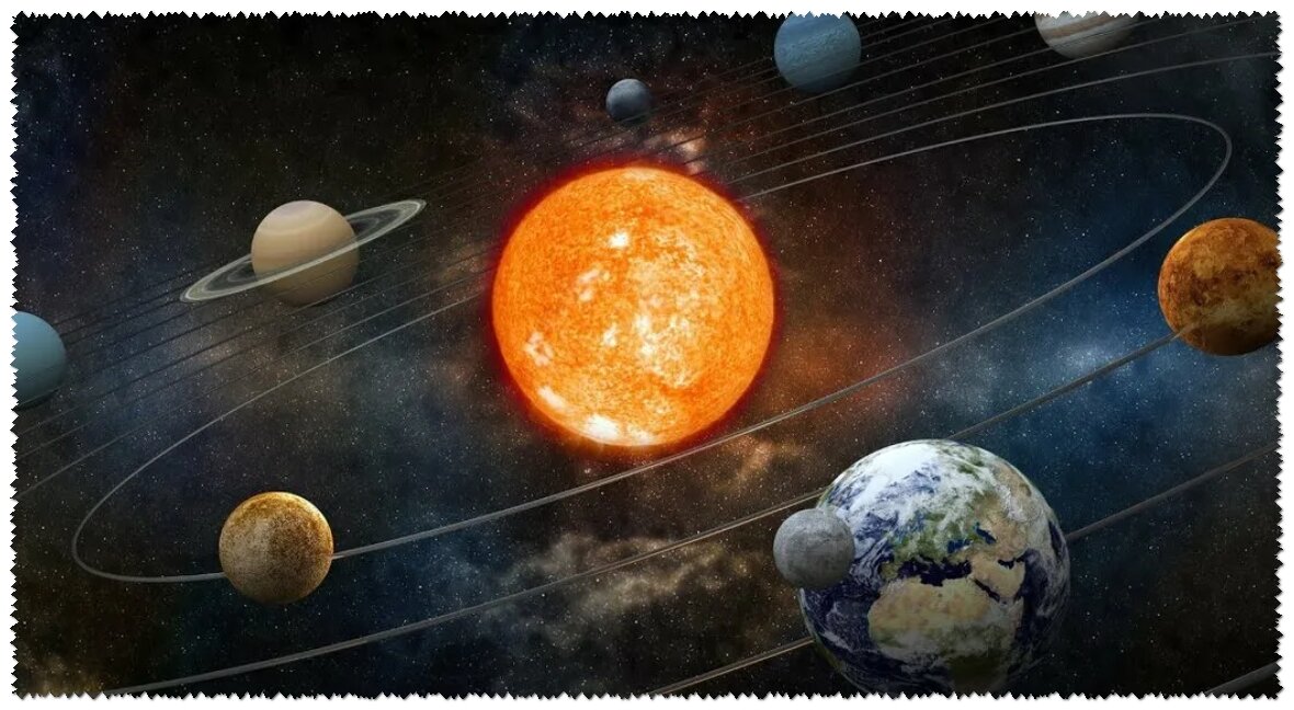 Все крупные объекты космоса тяготеют к округлости