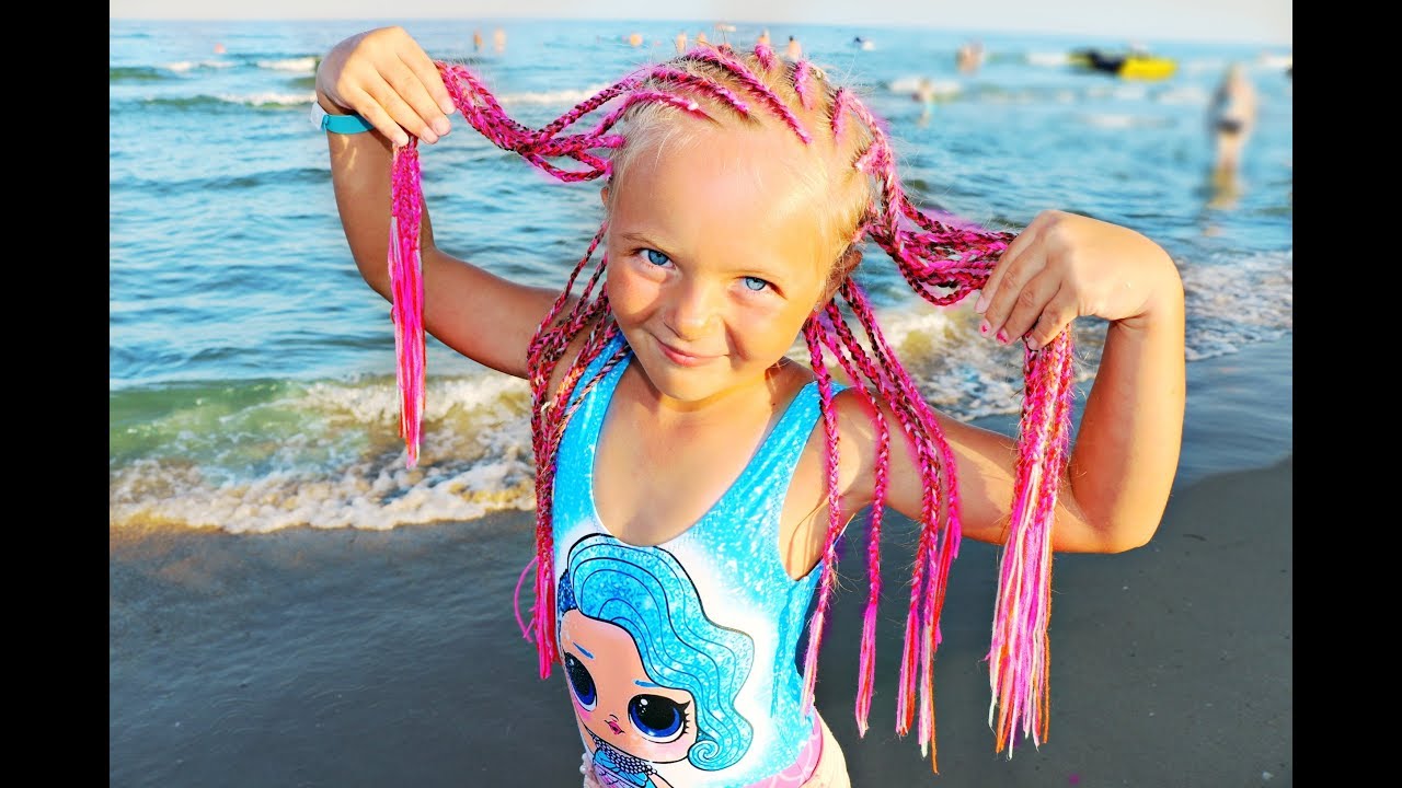 Маргарита и АФРИКАНСКИЕ КОСИЧКИ!!! Как я пойду в ШКОЛУ? | Пушистый Волк |  Дзен