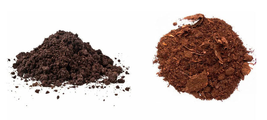 Низинный торф и верховой