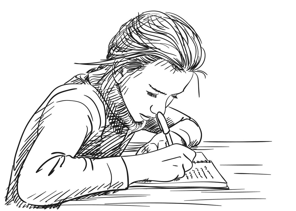 Пишет девчонка письмо, по ночам в подушку рыдает.