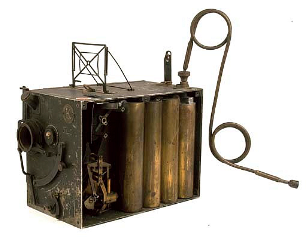 модифицированная камера фирмы Kingston & Lynes, Западный Лондон; 35мм. 1912 год.