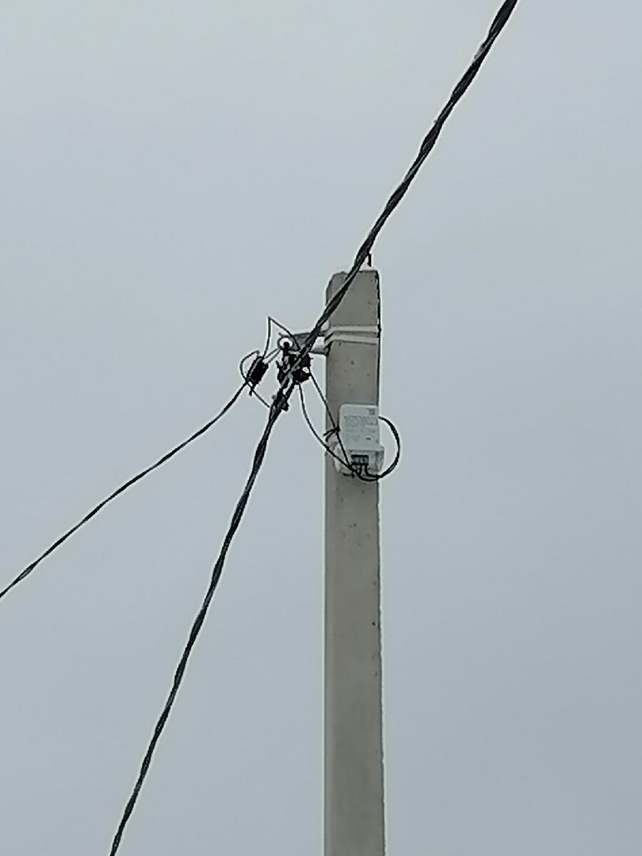 Решил провести свет на участке к новому сезону: получил "умный счетчик ...