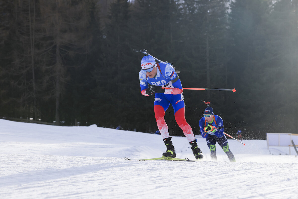 Антон Бабиков. Фото: International Biathlon Union 