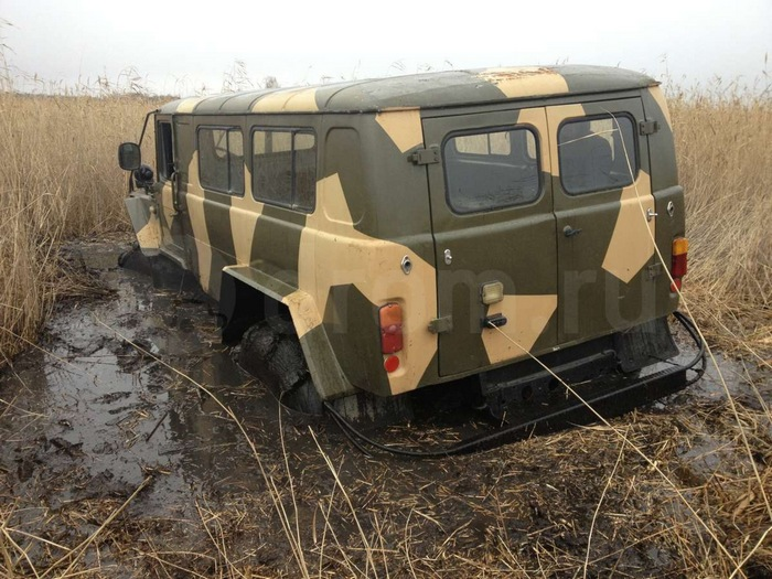 ГАЗ 66 снегоболотоход