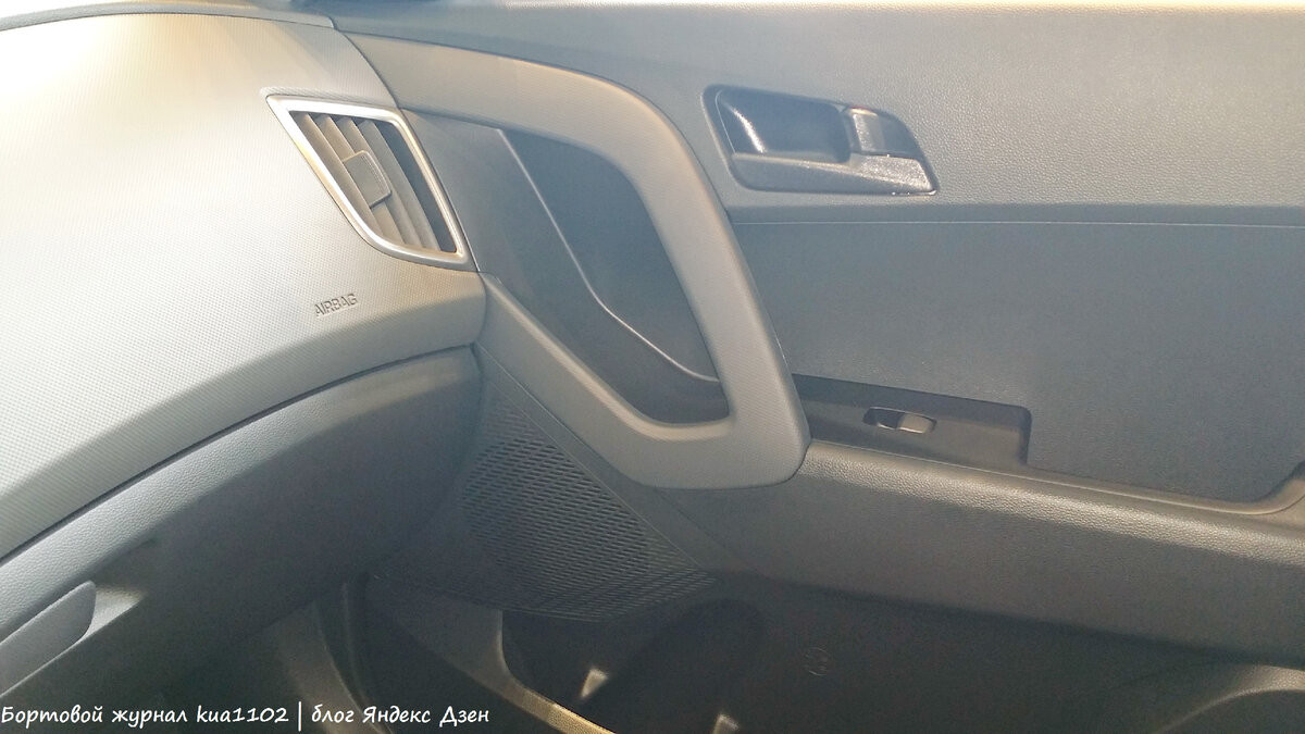 Дверная карта пассажирской двери (I поколение, комплектация Active). Автор фотографии kua1102