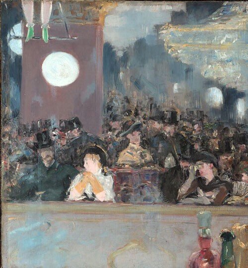 Деталь картины Бар в Фоли-Бержер, Эдуард Мане