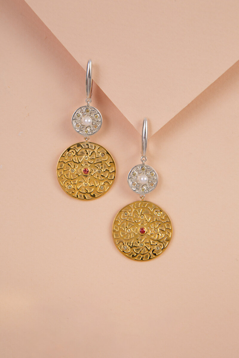 Серьги «Шахерезада» ювелирная студия "YAR`KO"