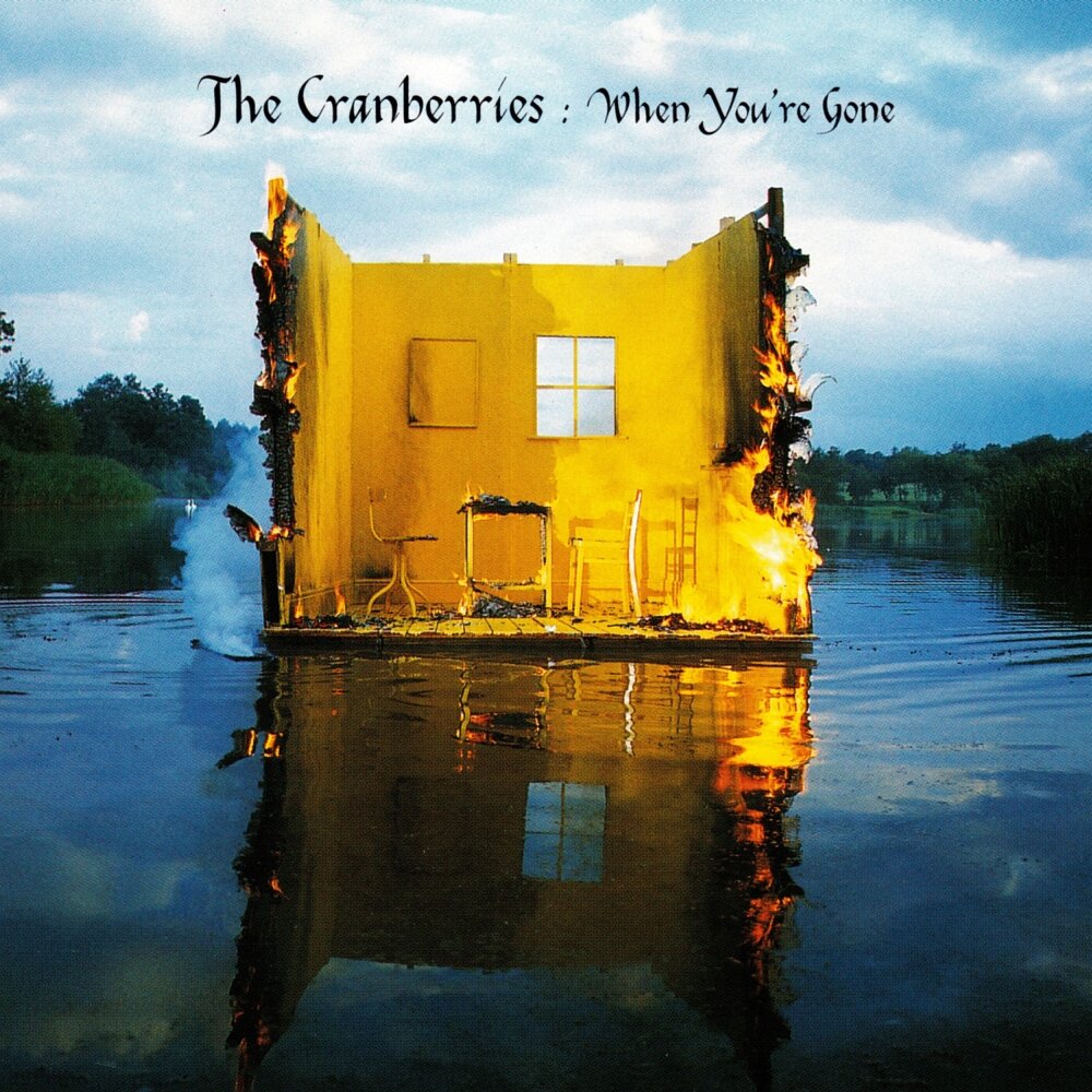 Обложка сингла "When You're Gone" ирландской рок-группы The Cranberries