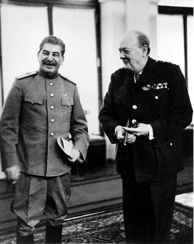 Сталин, Черчилль и водяной смеситель в СССР