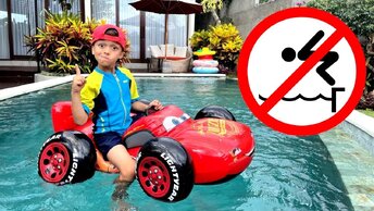 Mark King and safety rules in the pool and other rules of behavior for kids