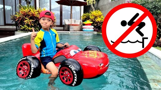 Tải video: Mark King and safety rules in the pool and other rules of behavior for kids