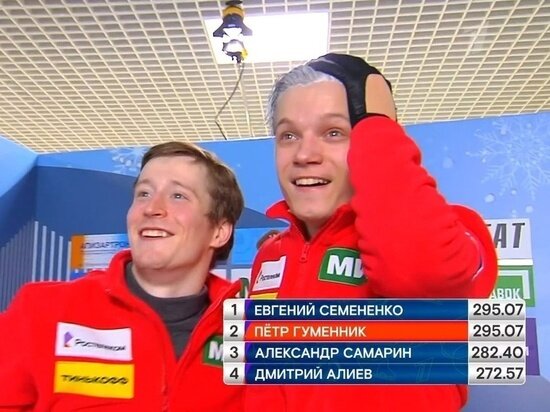     Александр Самарин и Евгений Семененко / Кадр из видео