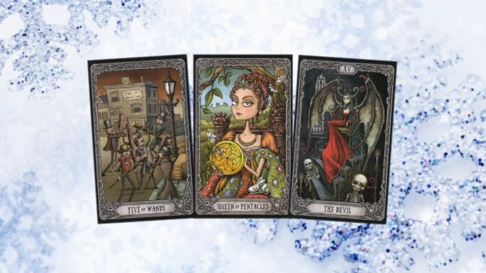 Таро Темный особняк. Фото автора.