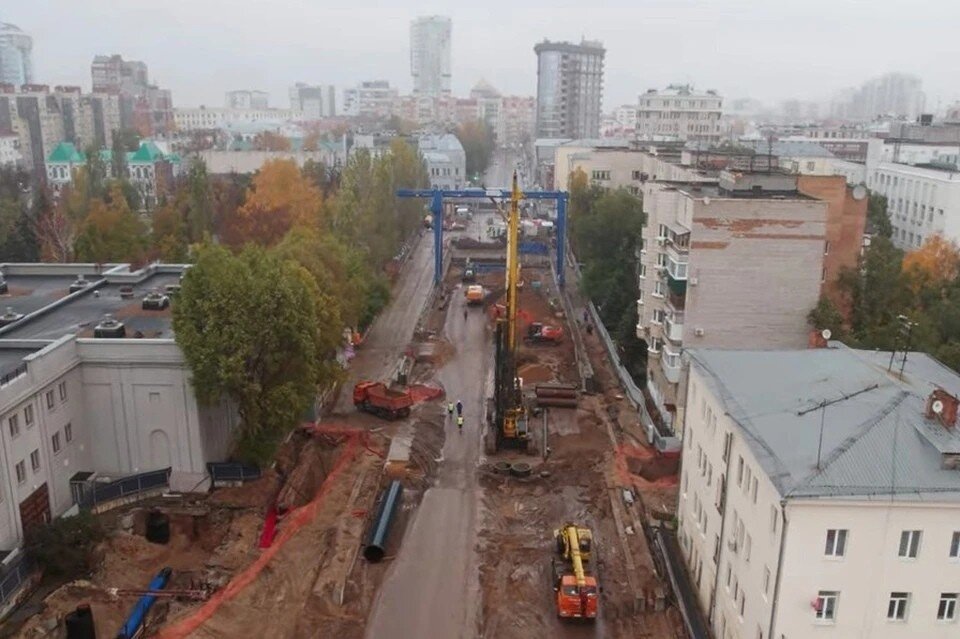     Одной из главных строек Самары в 2023 году станет метро. Фото: Евгений Щекин