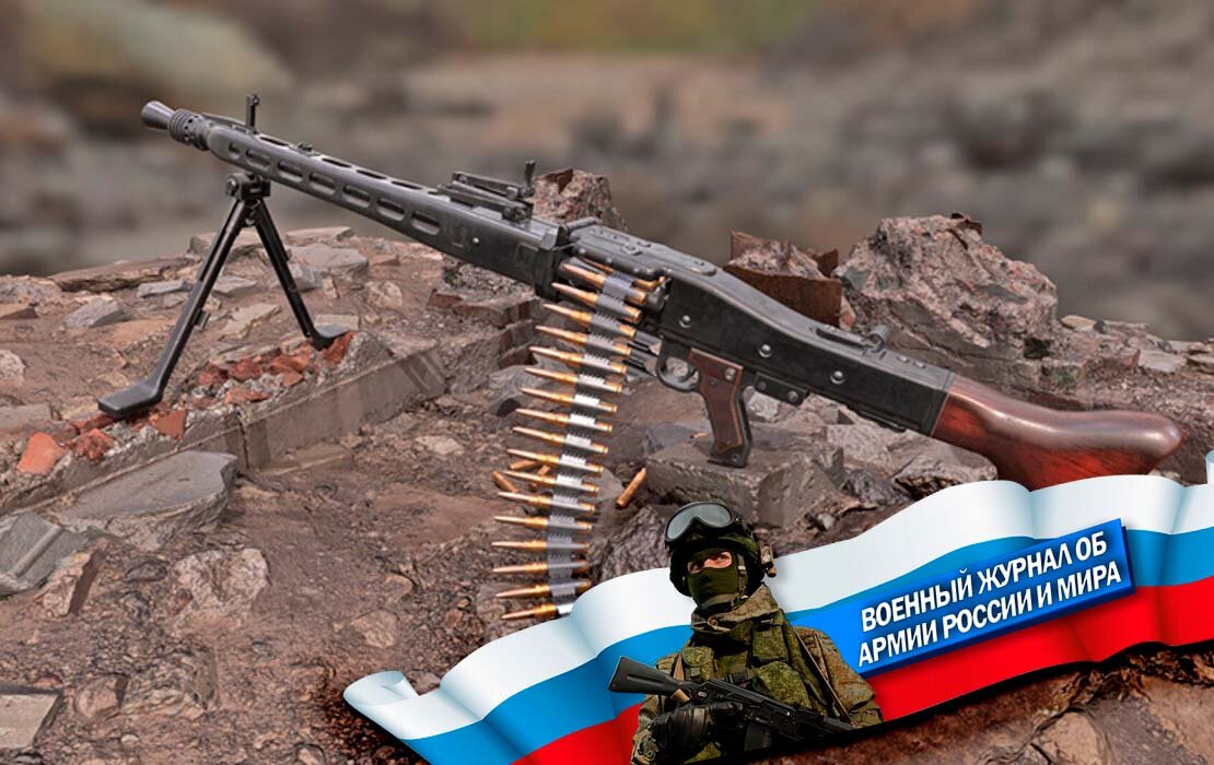 Один из первых трофейных пулеметов Beretta MG 42/59 захвачен на Украине