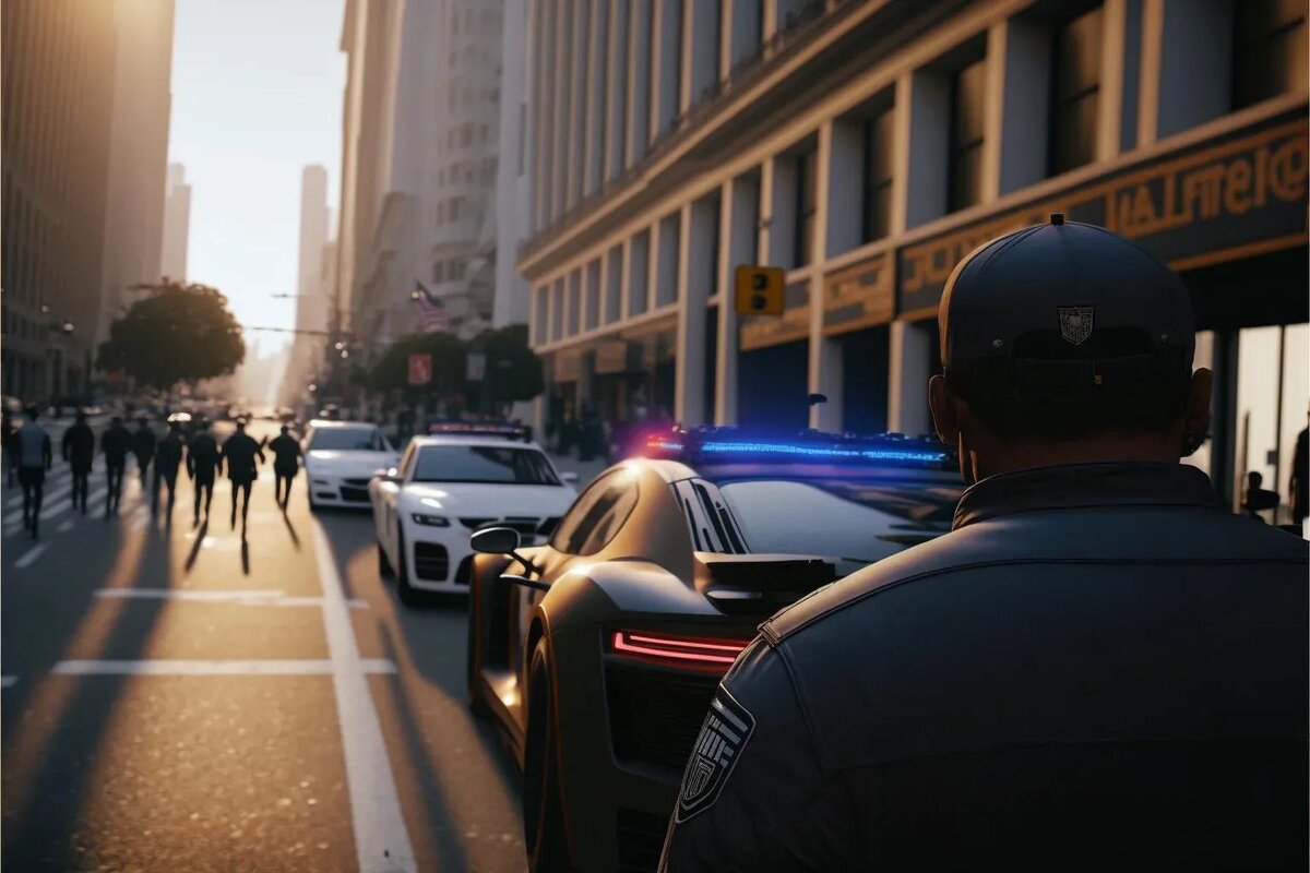 Скриншоты из GTA VI по версии Midjourney. Источник: reddit   📷