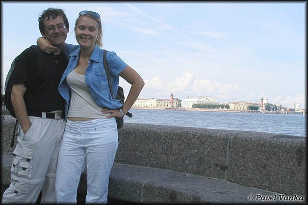 это мы в Питер, ещё молодые и бездетные