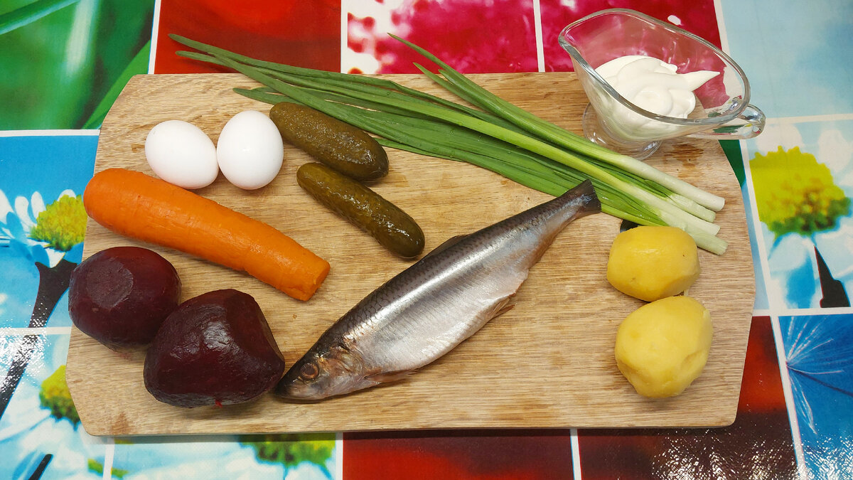 Количество ингредиентов подбираем по своему усмотрению. 