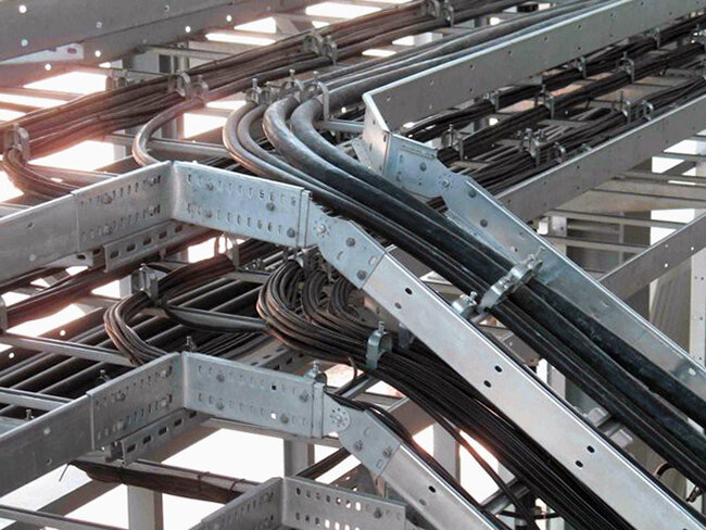 Кабеленесущие системы лестничных лотков. 