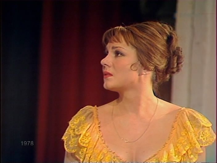 Валентина Малявина в телеспектакле «Лето в Ноане», 1978