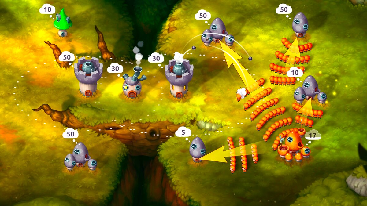 Mushroom Wars 2 — захватывающая война грибов в мультяшной RTS для Android и  iOS | Only Top Apps | Дзен