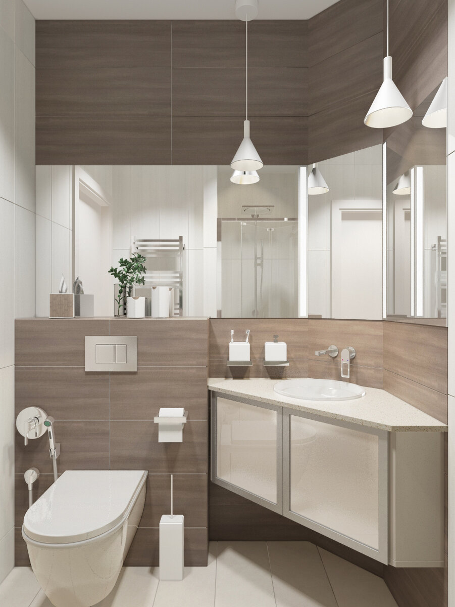Кухня и ванная в одном помещении: 63+ идей дизайна