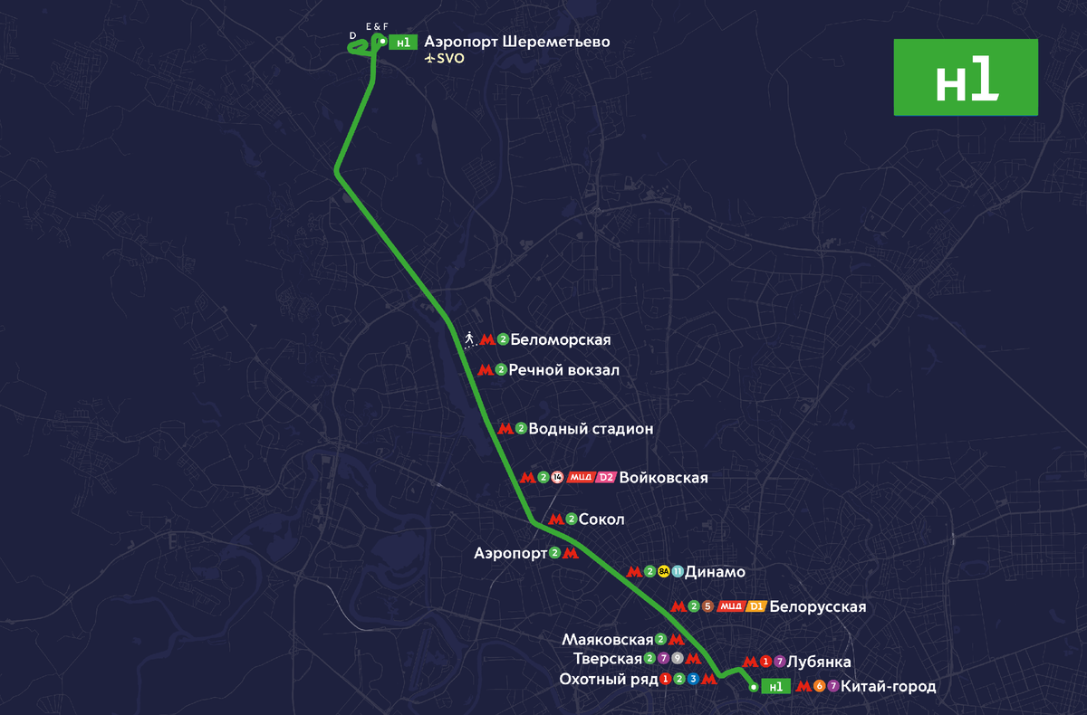 Ночные автобусы в москве схема